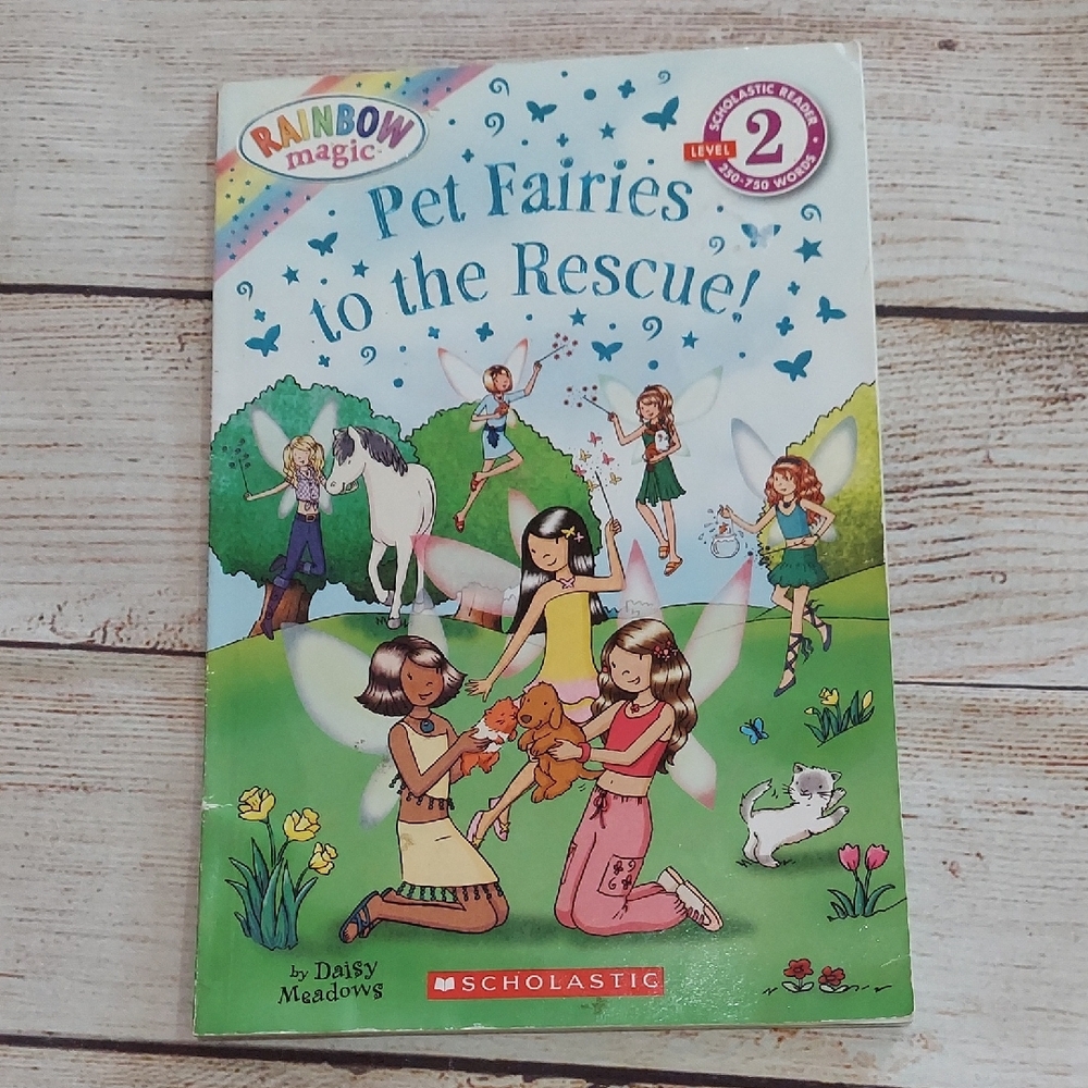 Scholastic Green and Pink Small Pets Book